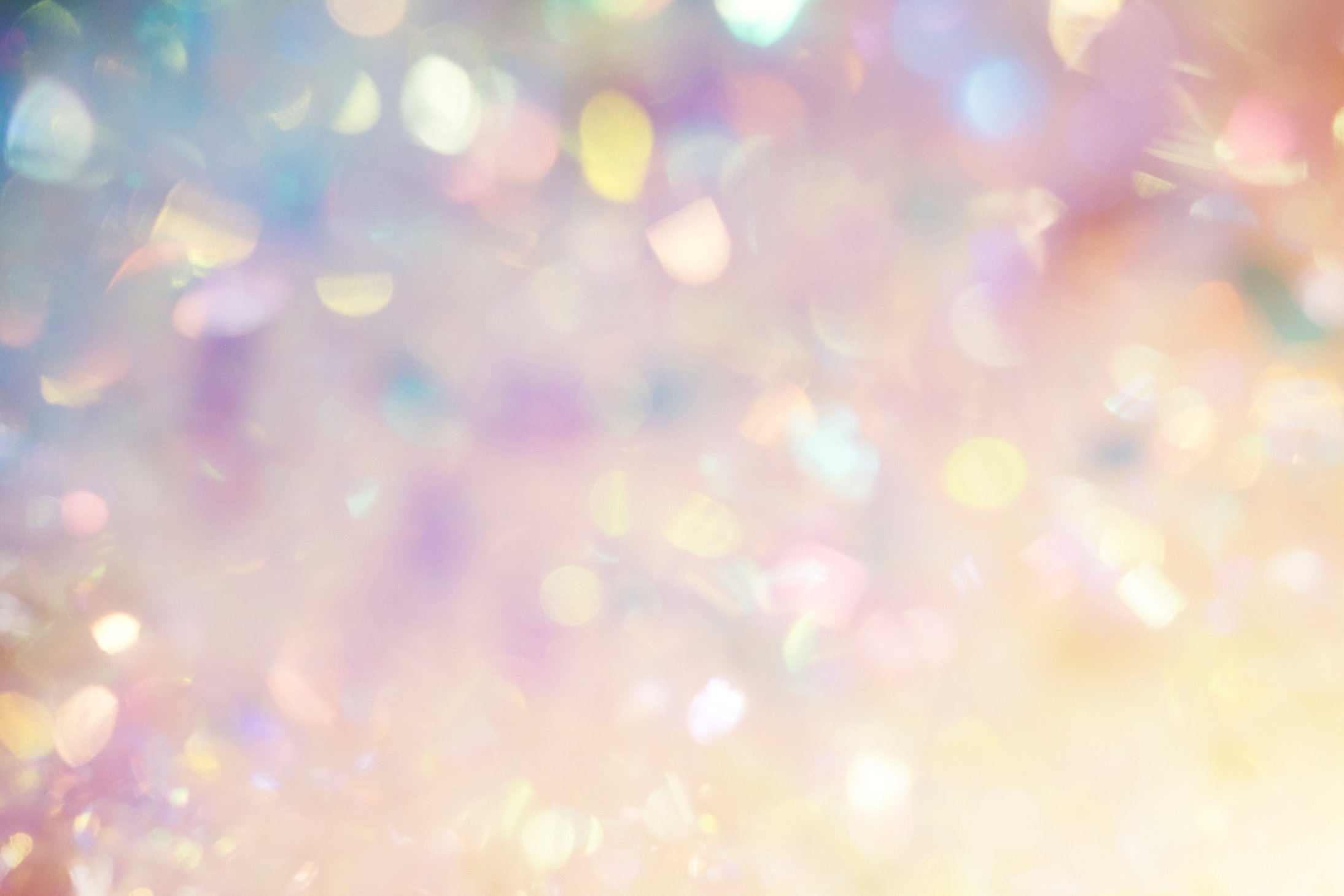 Defocused Shiny Confetti Background